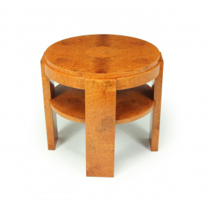 French Art Deco Coffee Table In Amboyna