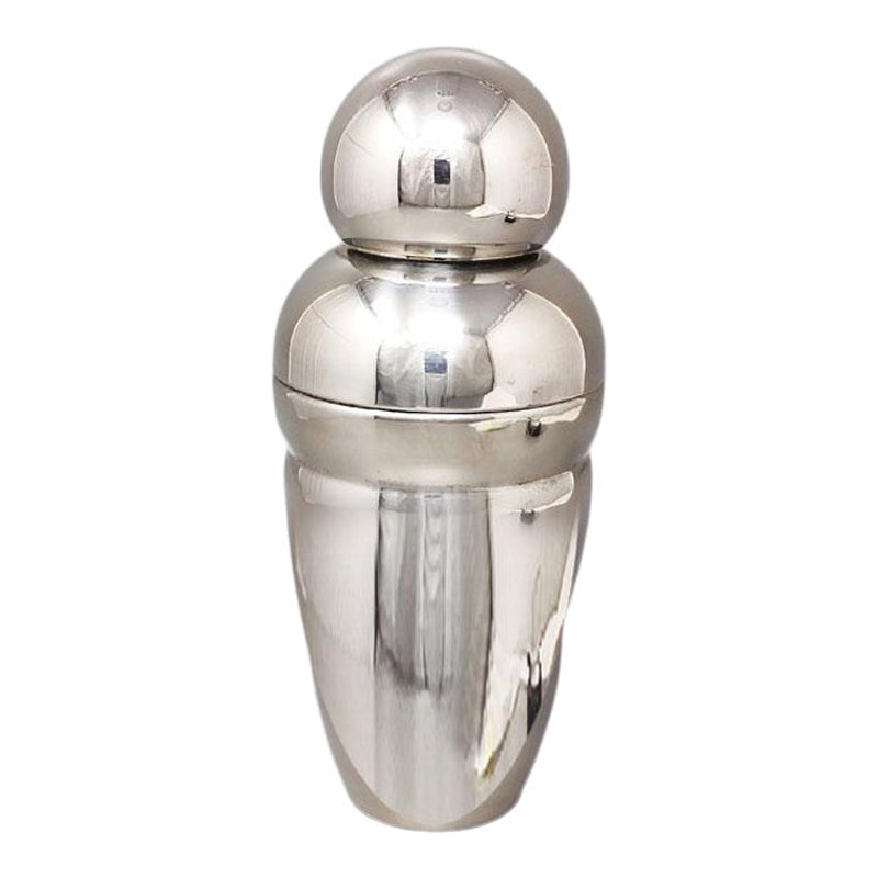 1960s Cocktail Shaker by Wmf Cromargan in Stainless Steel. Made in Germany  - Hunt Vintage