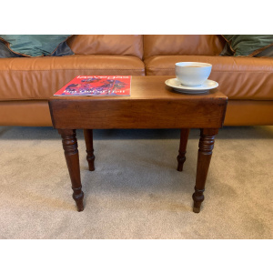 Victorian Satinwood Bidet Coffee Table With Hidden Storage