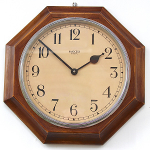 Waiting Room Style Vintage Wall Clock, 1940s