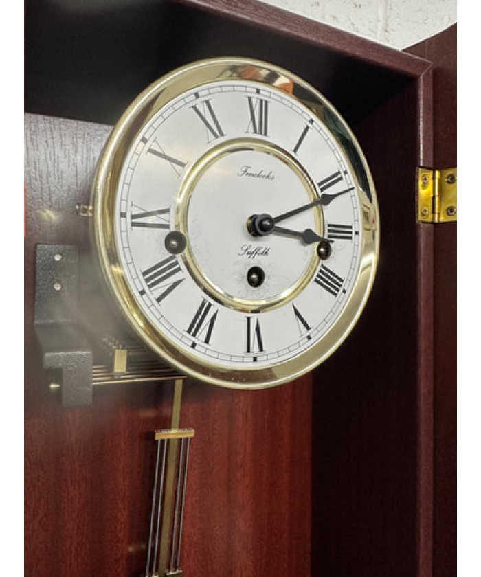 Suffolk Fenclocks - Wall Clock with Key - Hunt Vintage