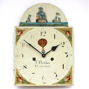 Antique Iron Dial 18th Century Longcase/Grandfather Clock