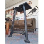 Antique Early 20th Century Cast Iron Factory/Tool Makers Table. Console/Stand.