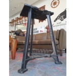 Antique Early 20th Century Cast Iron Factory/Tool Makers Table. Console/Stand.