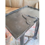 Antique Early 20th Century Cast Iron Factory/Tool Makers Table. Console/Stand.