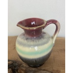 Wonderful Vintage Mini West Germany Drip Glaze Hooped Jug