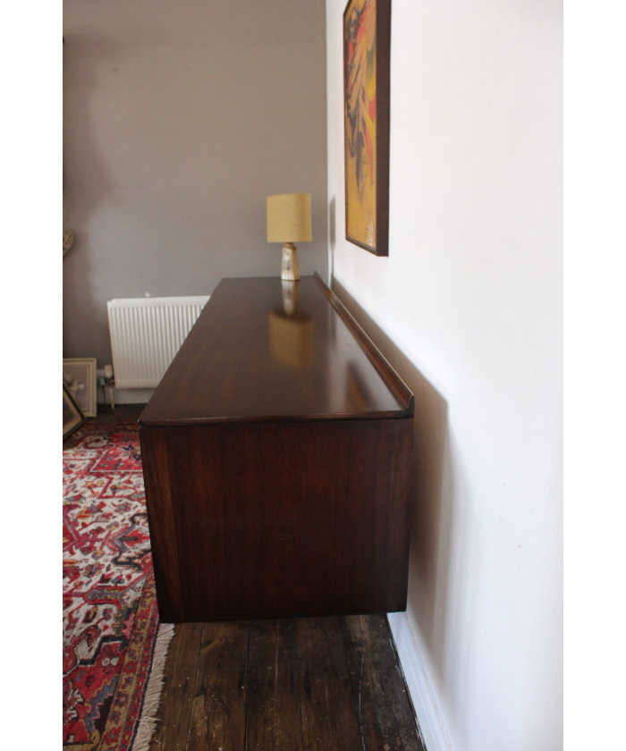 Rosewood & Teak Long Hamilton Sideboard by Robert Heritage for Archie Shine