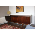 Rosewood & Teak Long Hamilton Sideboard by Robert Heritage for Archie Shine