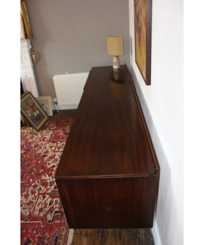 Rosewood & Teak Long Hamilton Sideboard by Robert Heritage for Archie Shine