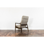 High Back Armchair "GFM-64" and Ottoman designed by Edmund Homa, Poland, 1960s