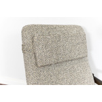 High Back Armchair "GFM-64" and Ottoman designed by Edmund Homa, Poland, 1960s