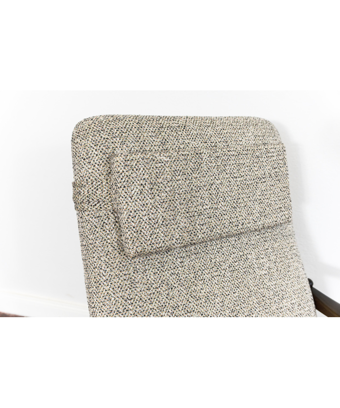 High Back Armchair "GFM-64" and Ottoman designed by Edmund Homa, Poland, 1960s