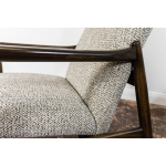 High Back Armchair "GFM-64" and Ottoman designed by Edmund Homa, Poland, 1960s