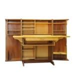 Vintage Swiss Magic Box Folding Desk By Mummenthaler & Meier, 1955
