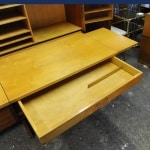 Vintage Swiss Magic Box Folding Desk By Mummenthaler & Meier, 1955
