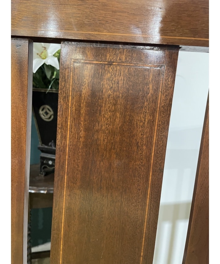 Edwardian Inlaid Bed Stead