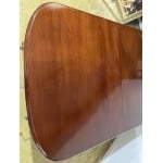 Victorian Mahogany Extending Dining Table With Three Extra Leaves