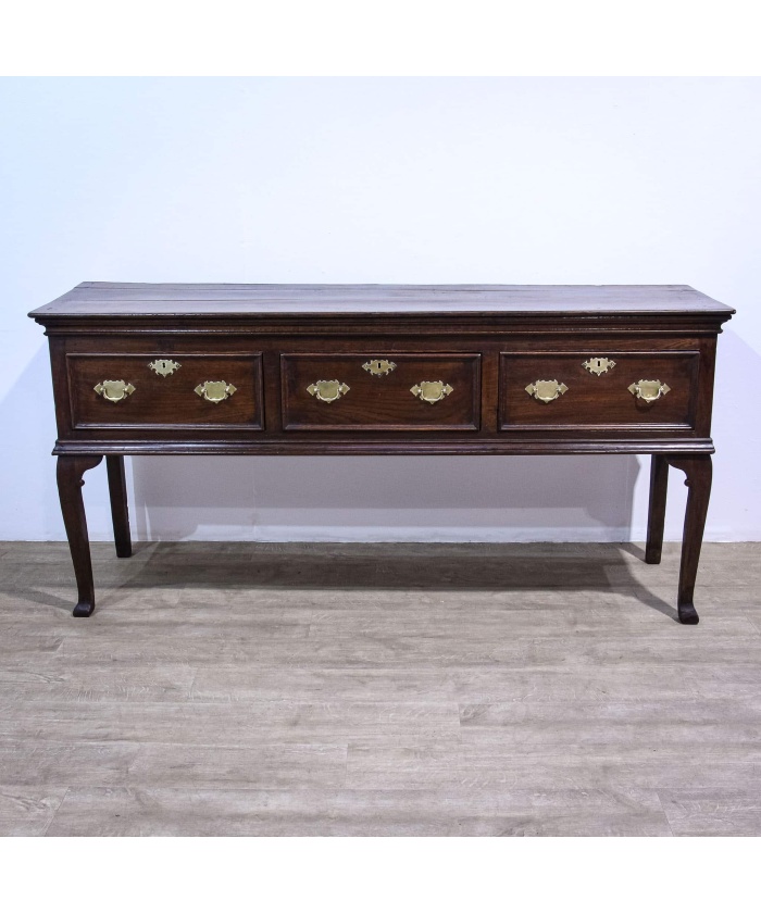 Oak Dresser Base, Server or Console Table