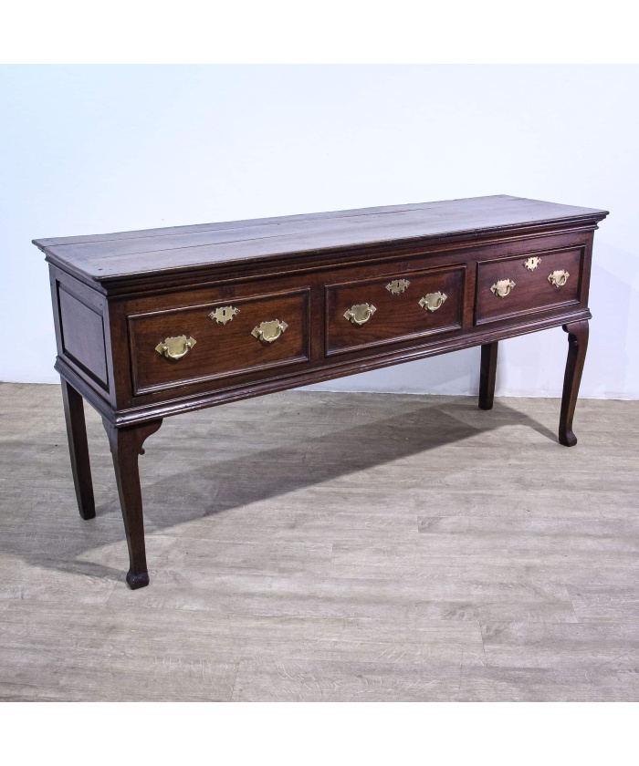 Oak Dresser Base, Server or Console Table