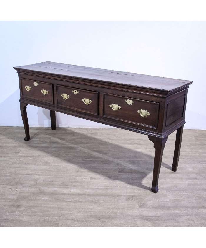 Oak Dresser Base, Server or Console Table
