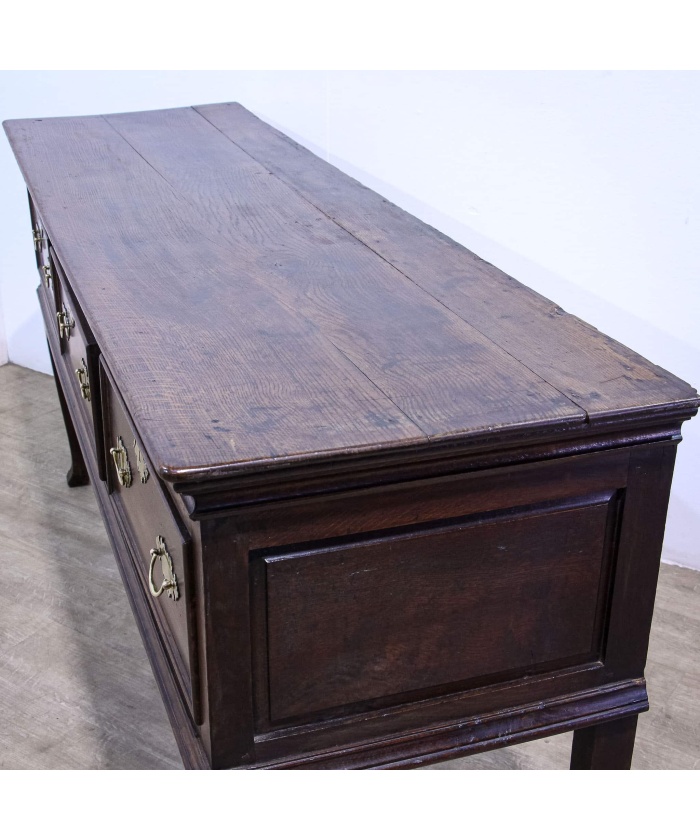 Oak Dresser Base, Server or Console Table
