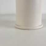 Ettore Sottsass "Scalino Gradino" Vase for Bitossi, 1958, Signed, 1980s prod.
