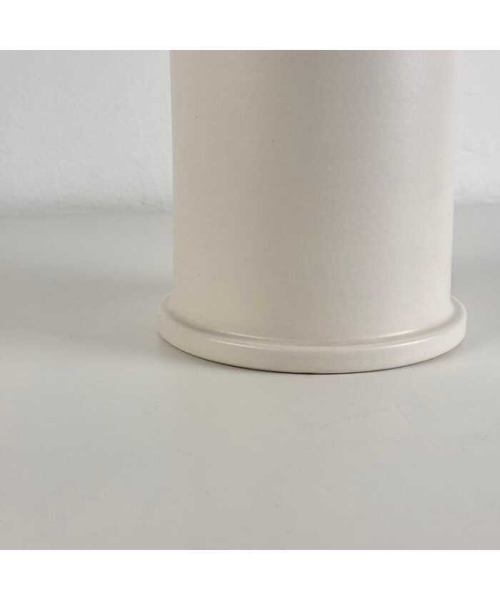 Ettore Sottsass "Scalino Gradino" Vase for Bitossi, 1958, Signed, 1980s prod.