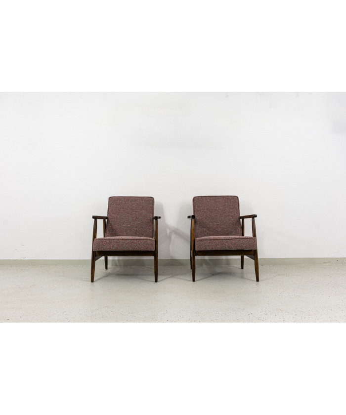 Pair Of Vintage Armchairs, Poland, 1960s