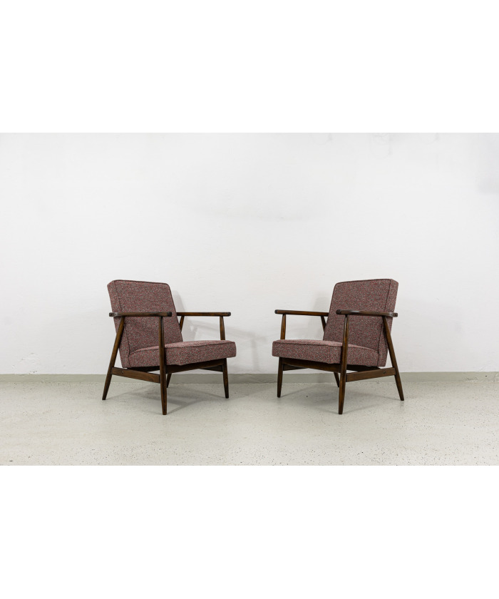 Pair Of Vintage Armchairs, Poland, 1960s