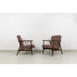 Pair Of Vintage Armchairs, Poland, 1960s