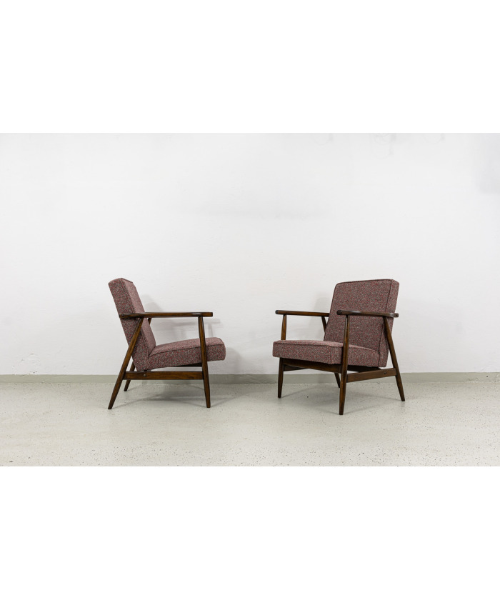 Pair Of Vintage Armchairs, Poland, 1960s
