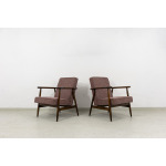 Pair Of Vintage Armchairs, Poland, 1960s