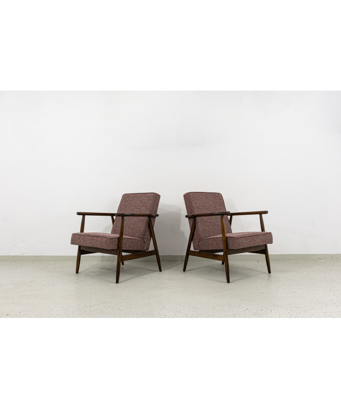 Pair Of Vintage Armchairs, Poland, 1960s