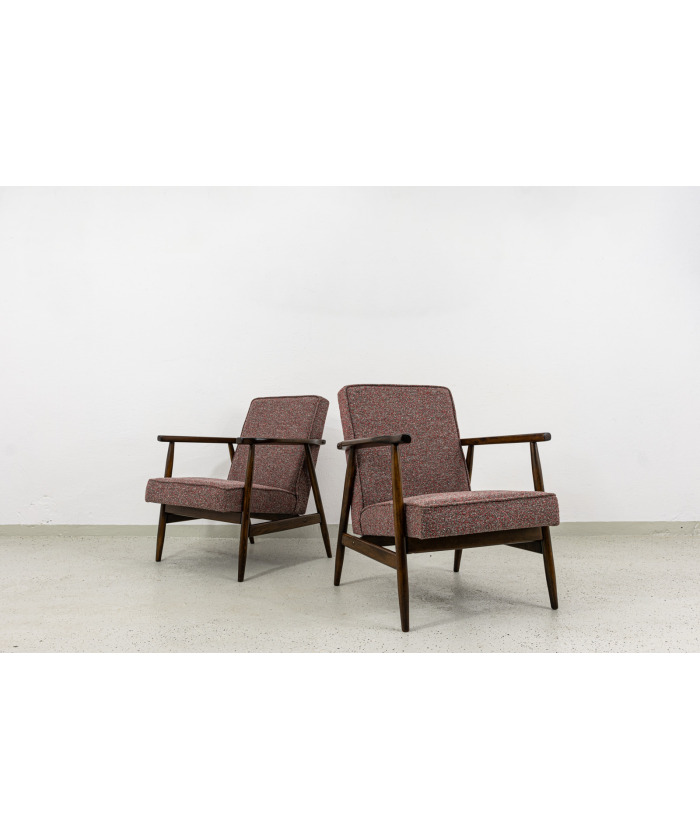 Pair Of Vintage Armchairs, Poland, 1960s
