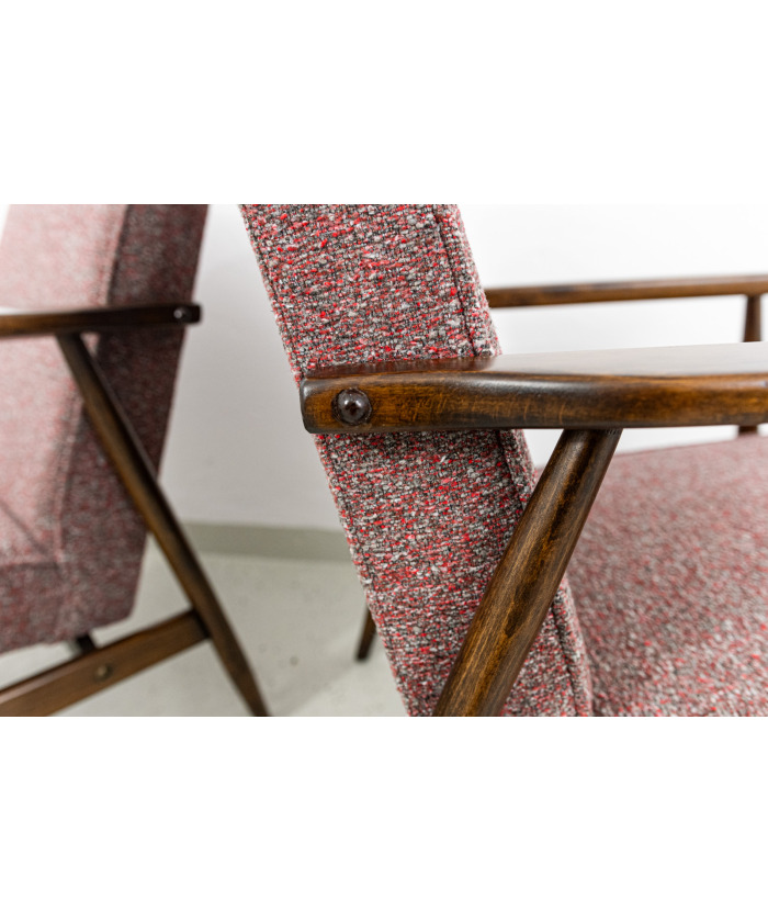 Pair Of Vintage Armchairs, Poland, 1960s