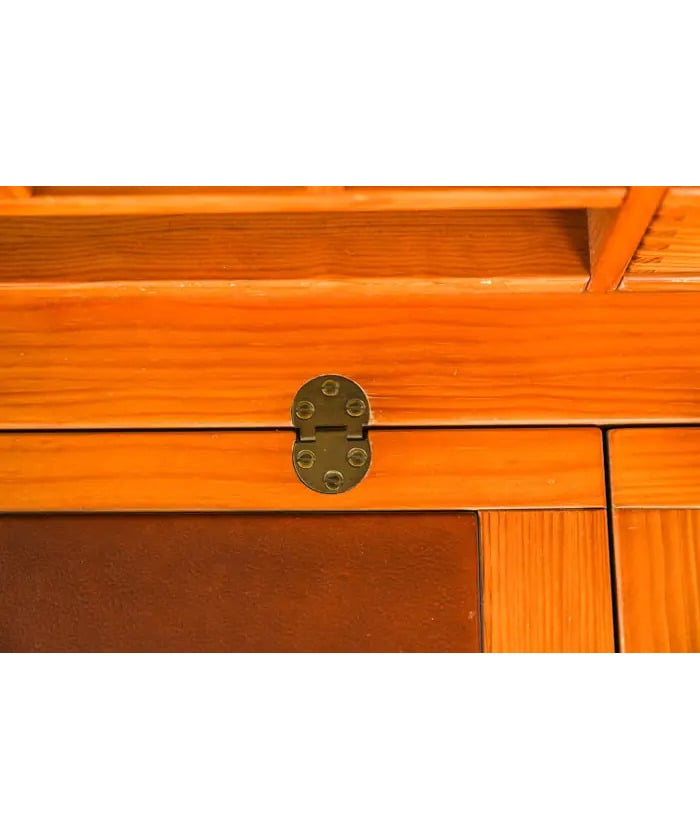 Mid-Century Danish Pine Desk by Andreas Hansen