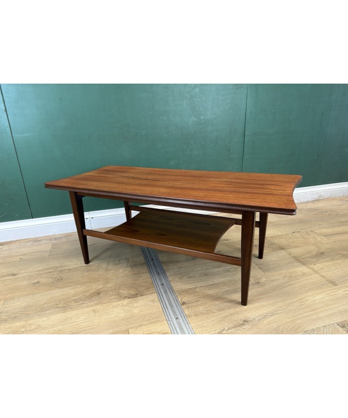 Mid Century Teak Richard Hornby Coffee Table-Courier