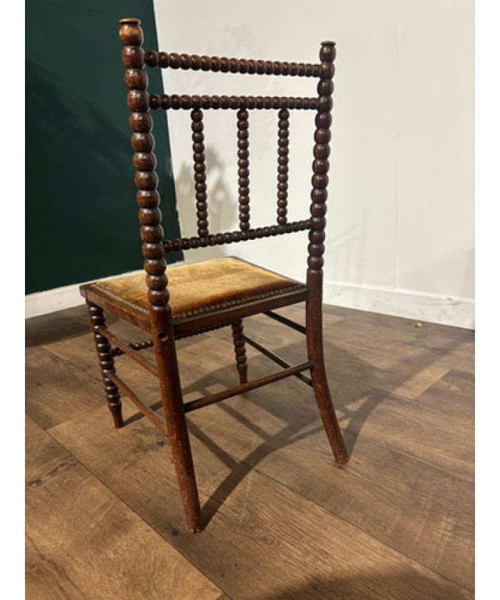 Victorian Mahogany Bobbin leg child's chair