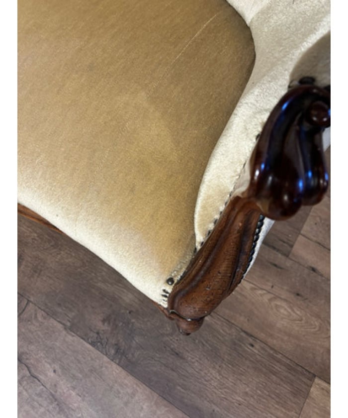 Victorian Mahogany Framed Sofa