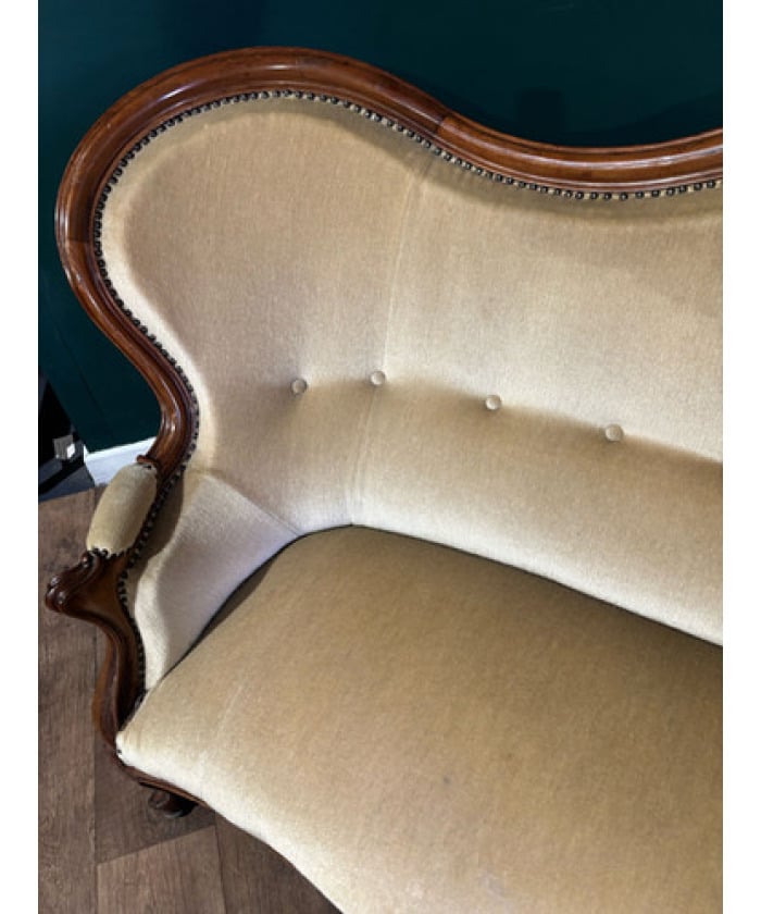 Victorian Mahogany Framed Sofa