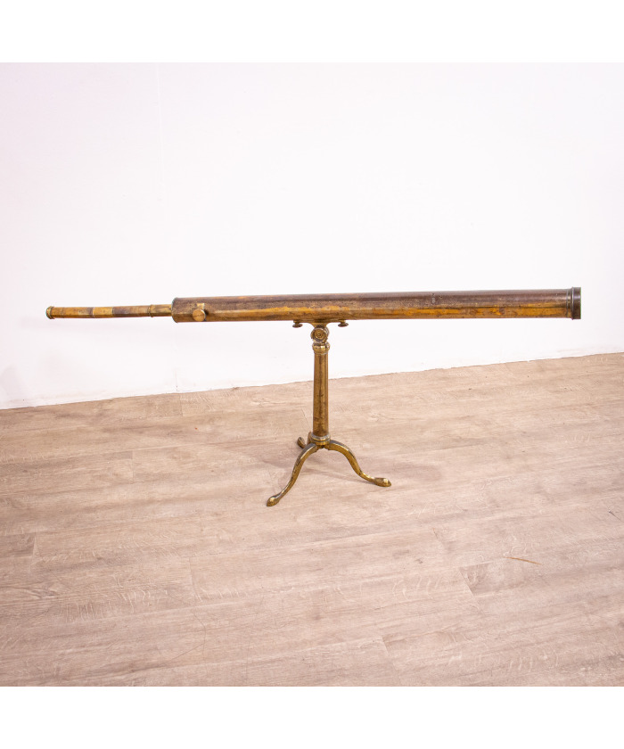 Large Victorian Brass Telescope by Dollond of London