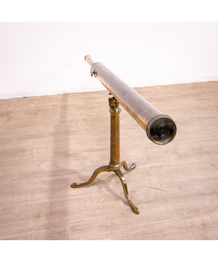 Large Victorian Brass Telescope by Dollond of London
