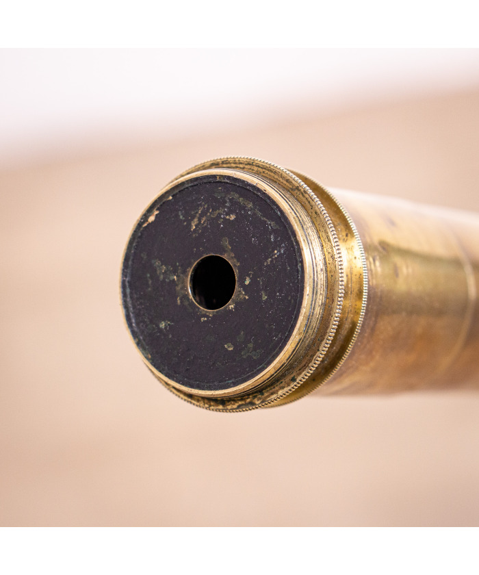 Large Victorian Brass Telescope by Dollond of London
