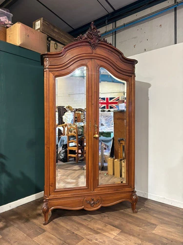 Antique French Walnut Armoire