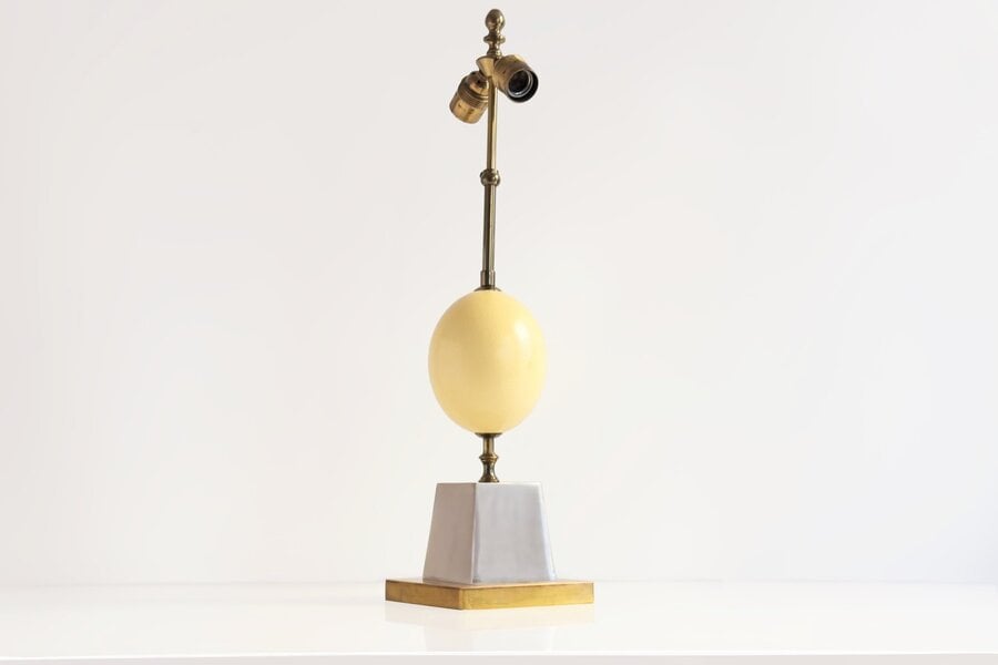 Ostrich Table Lamp,1970s