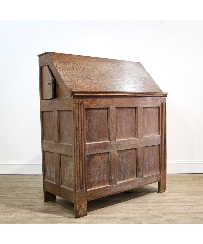 16th Century Dutch Oak Scribes Desk & Cupboard