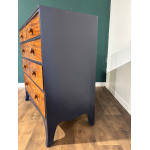 Edwardian Painted Five-Drawer Mahogany Chest of Drawers