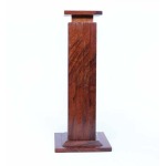 French Art Deco Fluted Thuya Column