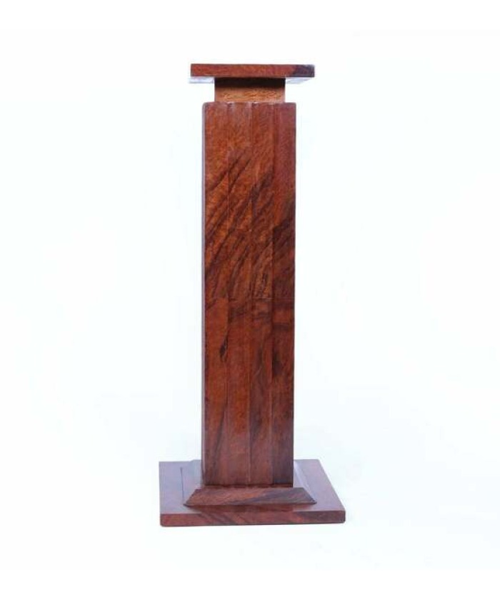 French Art Deco Fluted Thuya Column