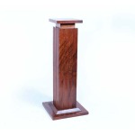 French Art Deco Fluted Thuya Column